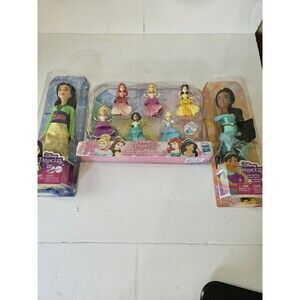 Disney princess doll Mulan And Jasmine And Rainbow Collection